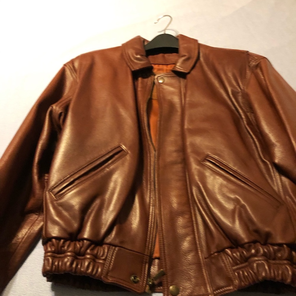 Leather jacket